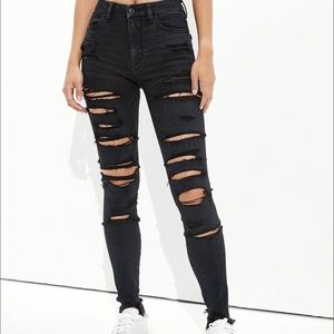 Worn TWICE American Eagle jeans